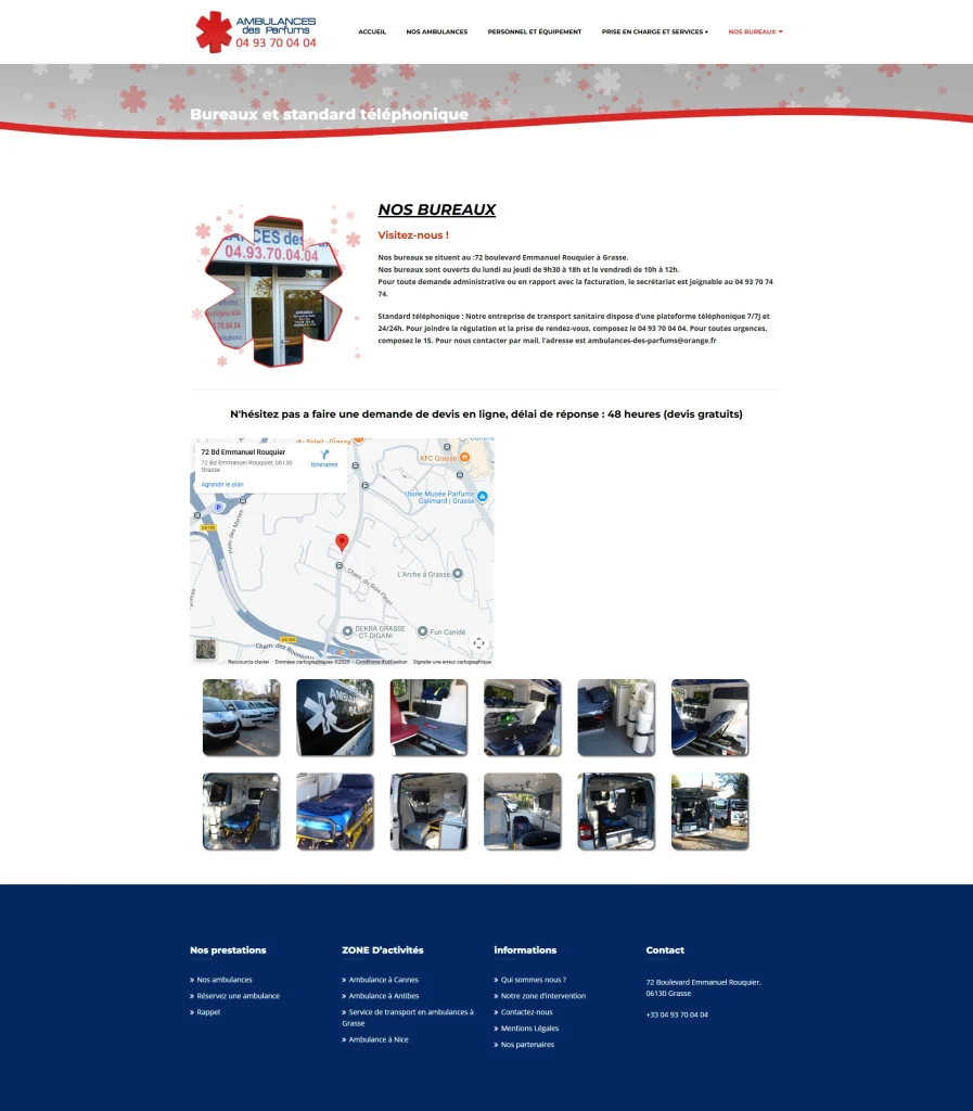Ambulances des Parfums