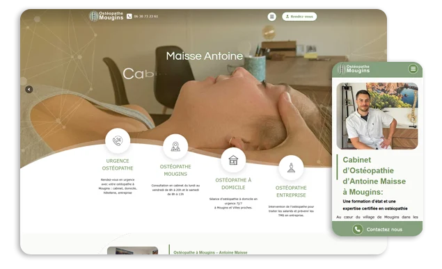 Ostéopathes à Mougins