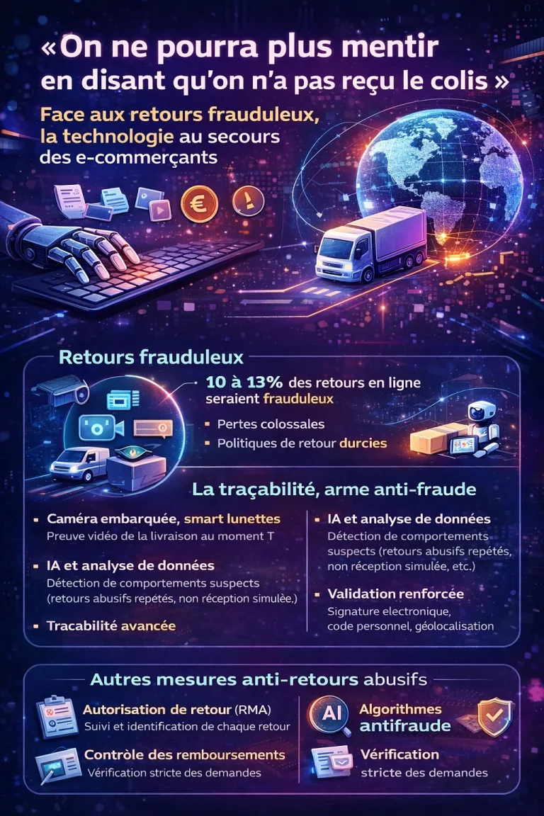 On ne pourra plus mentir en disant qu'on n'a pas reçu le colis