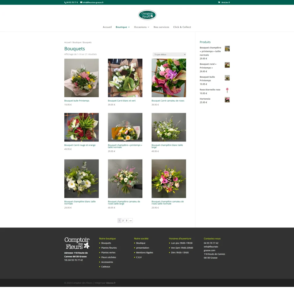 Fleuriste à Béziers